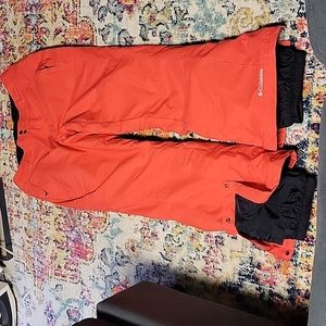 Columbia women's size L coral snowpants
